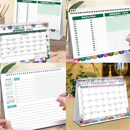 2025 Desk Calendar With Memo
