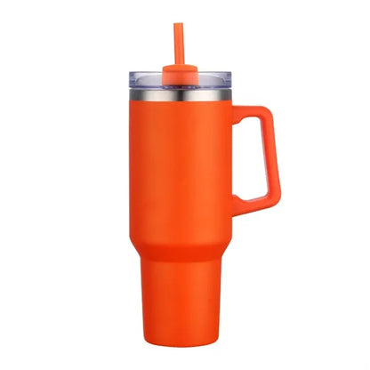40oz. Travel Stainless Vacuum Insulated mug w/ handle