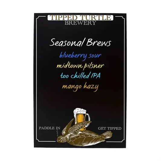 32" Deluxe A-frame Imprinted Chalkboard Insert