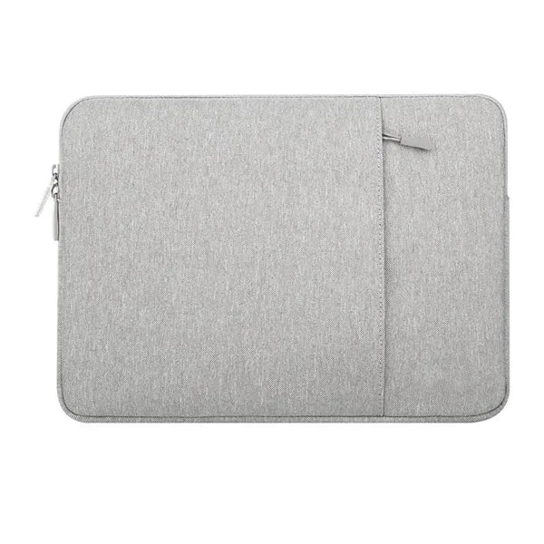 15.6in Laptop Sleeve Bag Canvas Case Briefcase Portable