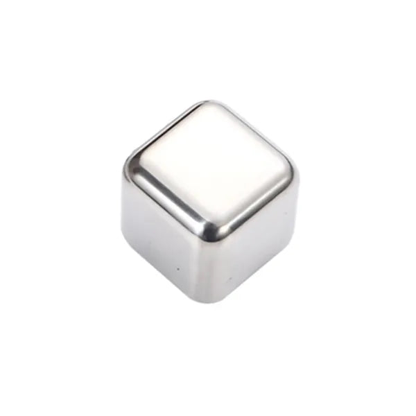 6 Pcs Stainless Steel Ice Cube Set