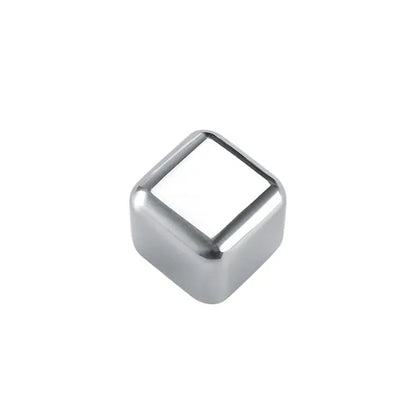 6 Pcs Stainless Steel Ice Cube Set