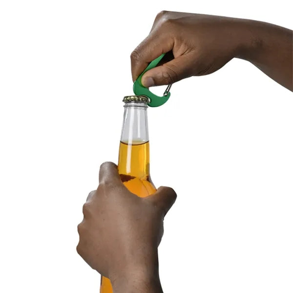 Aluminum Carabiner Bottle Opener