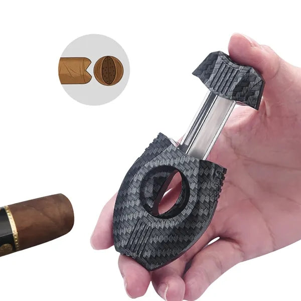 Portable Double Blade Stainless Steel Cigar Cutter