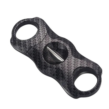 Portable Double Blade Stainless Steel Cigar Cutter