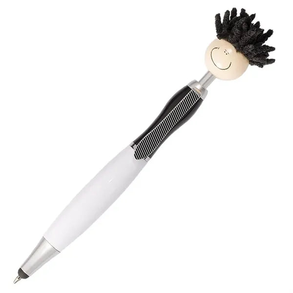 Multicultural Screen Cleaner With Stylus Pen
