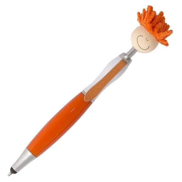 Multicultural Screen Cleaner With Stylus Pen
