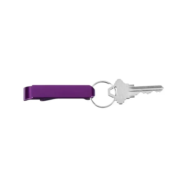Aluminum Bottle Opener Key Tag