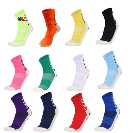 MOQ100 Soccer Socks Non-Slip Design
