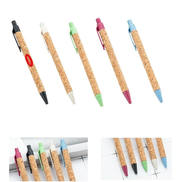 Aluminum Casing Ballpoint Pen Customized With Colorful Logo