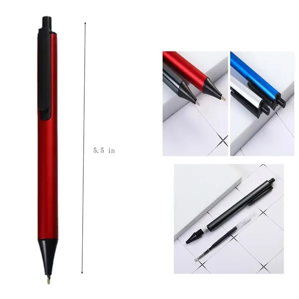 MOQ100 Biodegradable Ballpoint Pen Customizable Logo