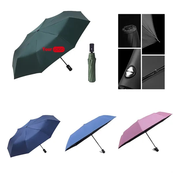 Three-Fold Automatic Umbrella With UV Protection