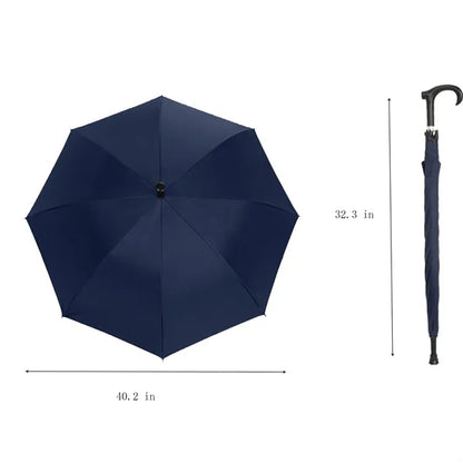 Hiking Umbrella With Ergonomic Handle Customizable Logo