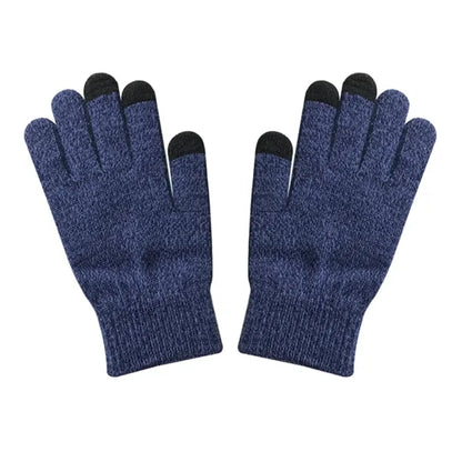 Warm Acrylic Gloves With Fleece Lining Custom Logo Option