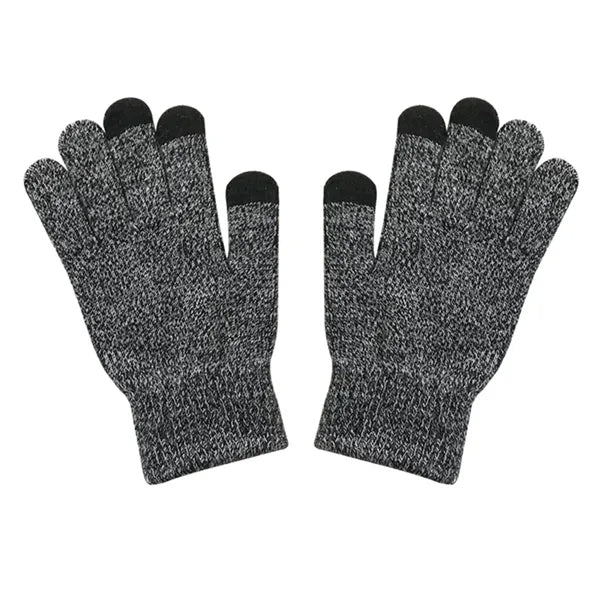 Warm Acrylic Gloves With Fleece Lining Custom Logo Option