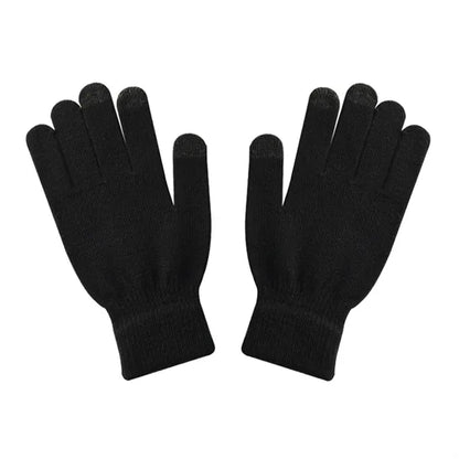 Warm Acrylic Gloves With Fleece Lining Custom Logo Option