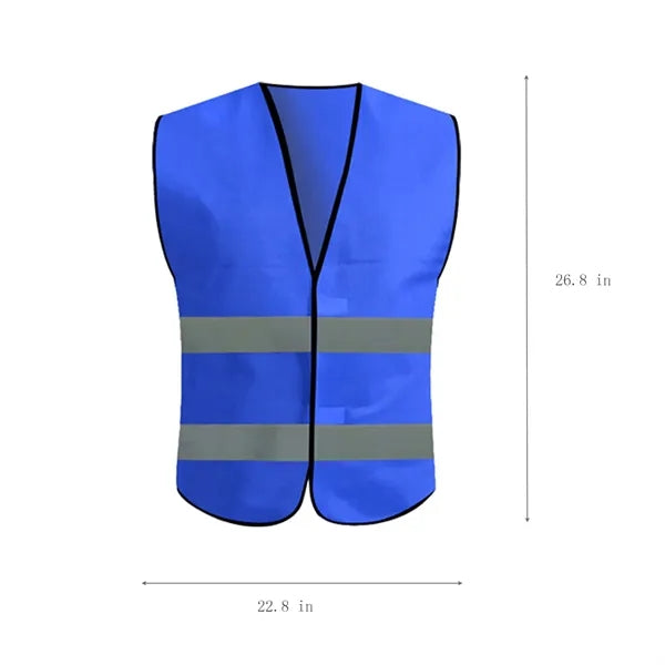 High-Visibility Reflective Safety Vest With Custom Logo