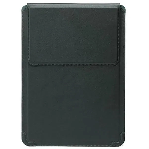 Laptop Sleeve Case Leather Bag Adjustable Stand Portable
