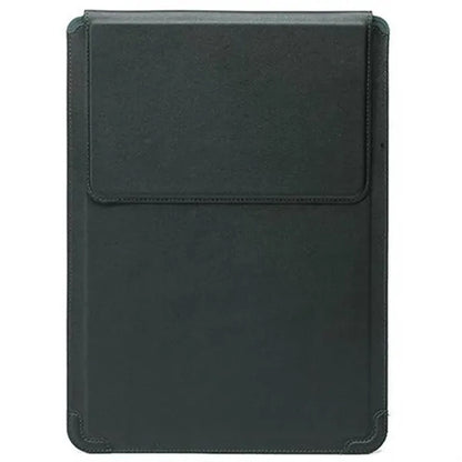 Laptop Sleeve Case Leather Bag Adjustable Stand Portable