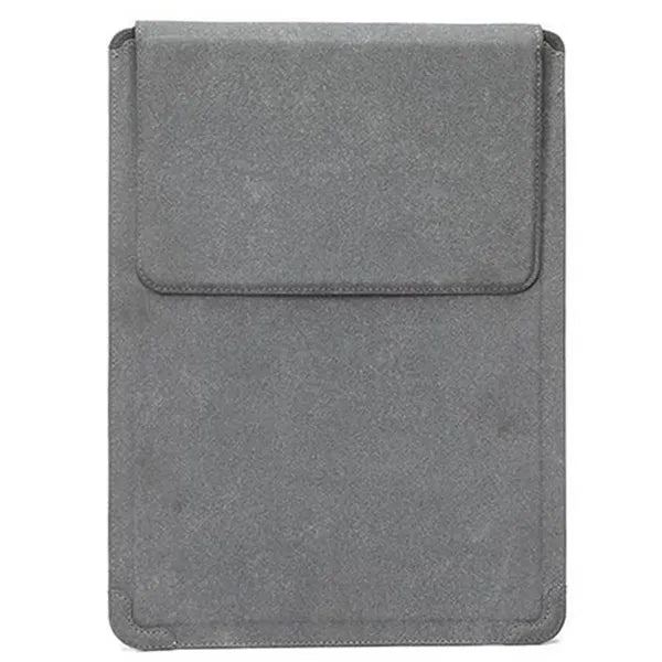 Laptop Sleeve Case Leather Bag Adjustable Stand Portable