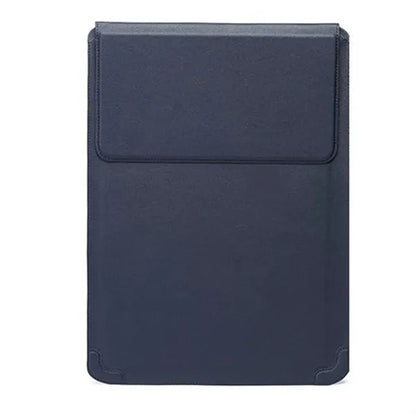 Laptop Sleeve Case Leather Bag Adjustable Stand Portable