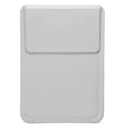 Laptop Sleeve Case Leather Bag Adjustable Stand Portable
