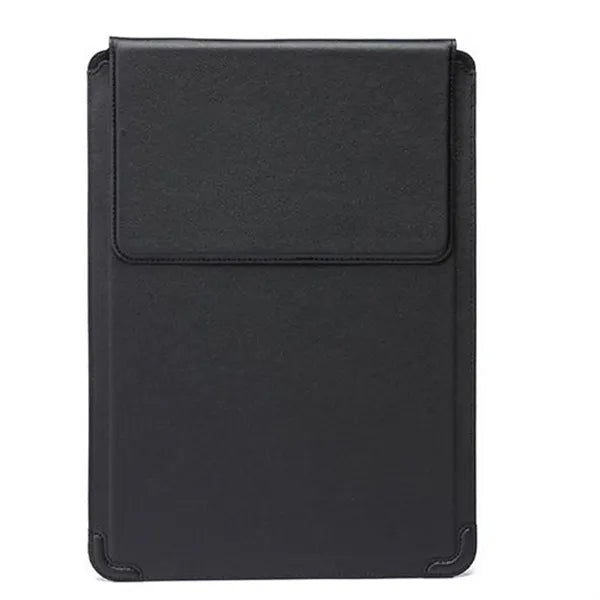 Laptop Sleeve Case Leather Bag Adjustable Stand Portable