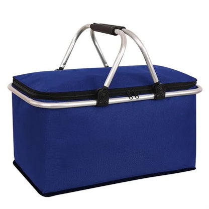 Foldable Lunch Insulated Large Tote Cooler Bag Box Pail Hot