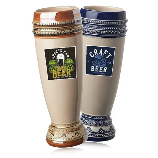 15 oz. Bremen Ceramic Pilsner Glass