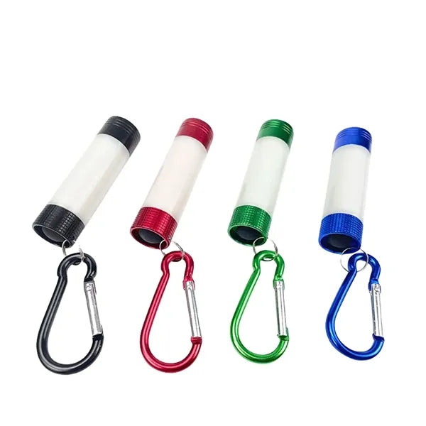 LED Flashlight Mini Portable Pocket Keychain Retractable