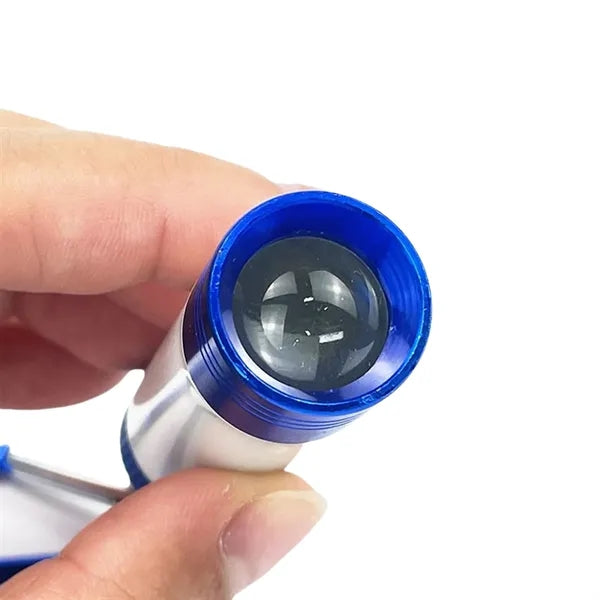 LED Flashlight Mini Portable Pocket Keychain Retractable