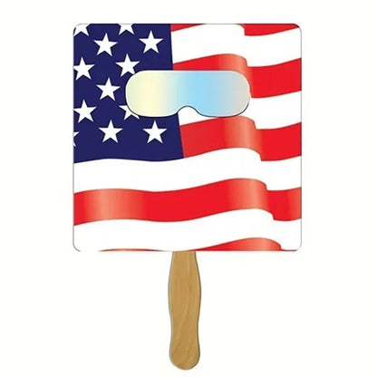 Square Fireworks Fan w/Fireworks Film