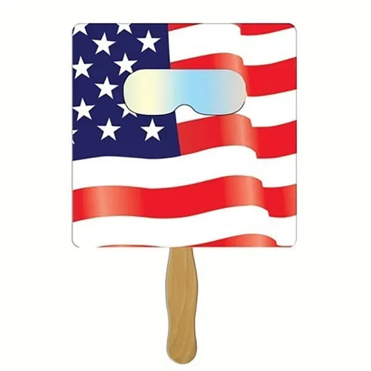 Square Fireworks Fan w/Fireworks Film