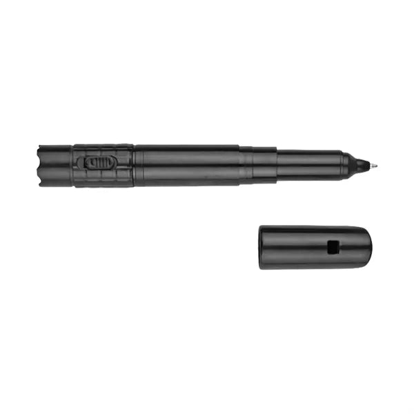 3 in 1 Emergency Ballpen LED Flashlight Whistle Keychain Pen