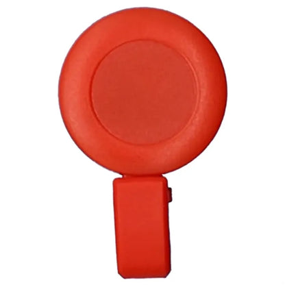 Retractable Round Badge Reel Holder w/ Plastic Foldable clip
