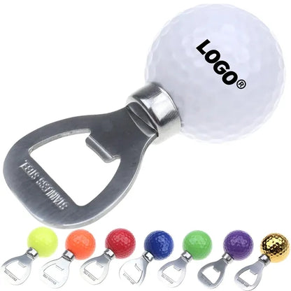 Golf Metal Beer Opener Bottle Corkscrew Drill Bits Tool Bar