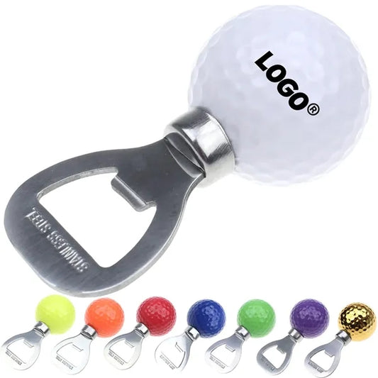 Golf Metal Beer Opener Bottle Corkscrew Drill Bits Tool Bar
