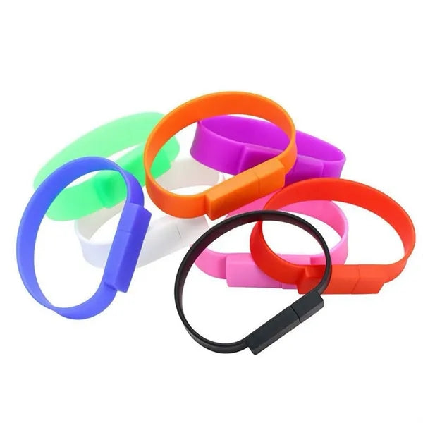 16GB Flash Drives Bracelet Bulk USB Wristband Data Storage