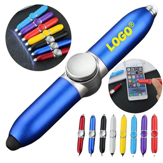Decompression Pen Spining Writing Finger Light Shape Touch