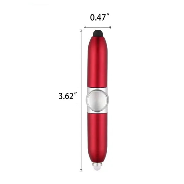 Decompression Pen Spining Writing Finger Light Shape Touch