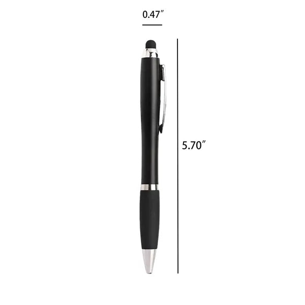 3 in 1 Personalized Pen Stylus Ballpoint Logo LED Flashlight