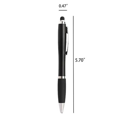 3 in 1 Personalized Pen Stylus Ballpoint Logo LED Flashlight