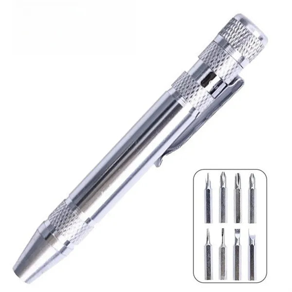8 in 1 Pen Screwdriver Handy Tool Magnetic Mini Gadgets Gift
