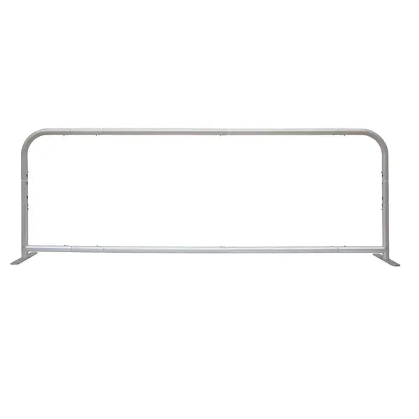 6'W x 2'H  EuroFit Tabletop Straight Wall Hardware