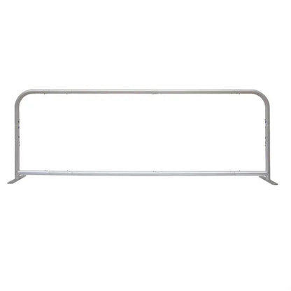 6'W x 2'H  EuroFit Tabletop Straight Wall Hardware