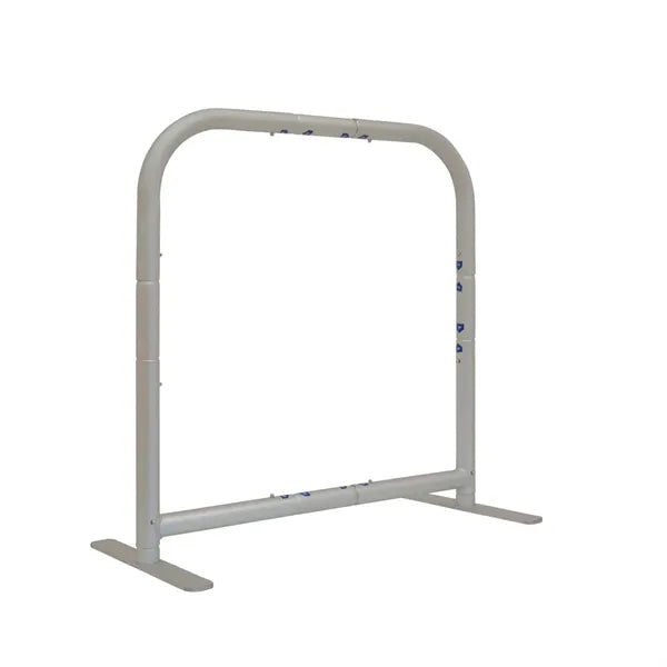 2'W x 2'H  EuroFit Tabletop Straight Wall Hardware