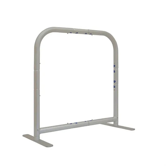 2'W x 2'H  EuroFit Tabletop Straight Wall Hardware