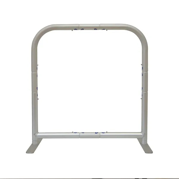 2'W x 2'H  EuroFit Tabletop Straight Wall Hardware
