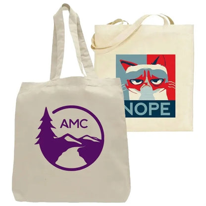 Convention Cotton Canvas Tote bag w/ Gusset