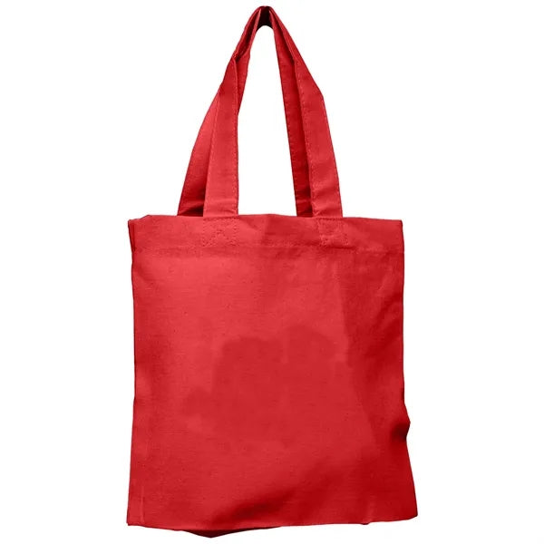 7 OZ Small Cotton Tote Bag W/ 12" Handle